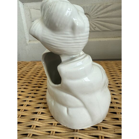 Vintage 90's Orchids Of Hawaii Geisha Girl white Ceramic Tiki Mug - Picture 3 of 8
